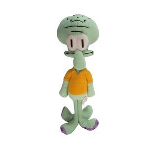 Squidward Plush 2002 Nanco 14" Spongbob Square Pants Squid Stuffed Toy